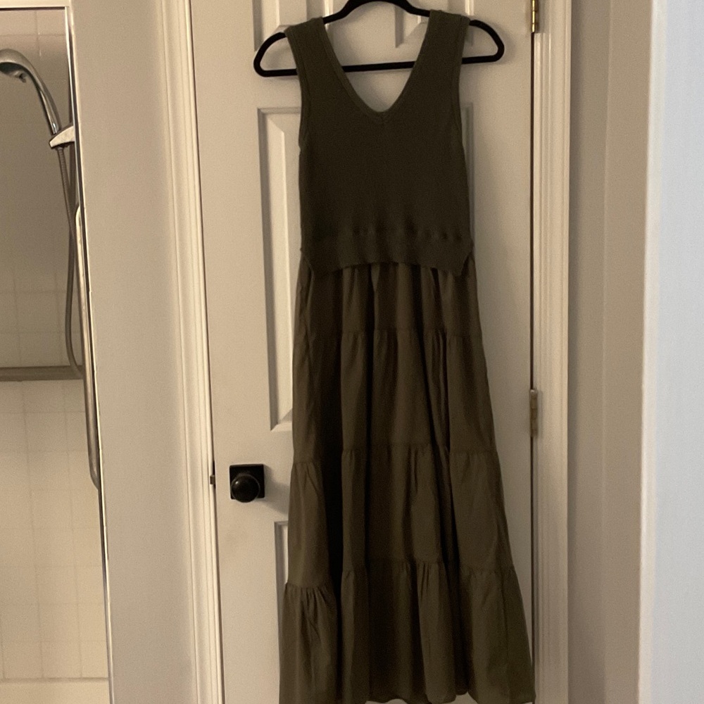 Tiered Ruffled Maxi Dress